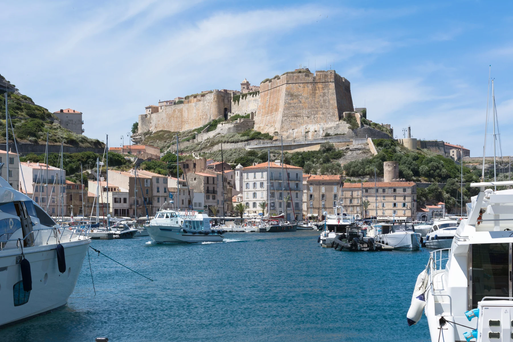 Port de Bonifacio et citadelle